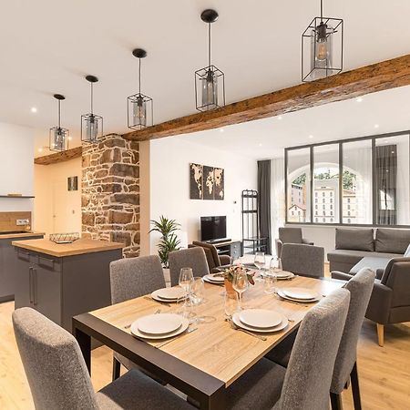 Design Et Charme, 100M2 Face A La Saone Appartement Lyon Buitenkant foto